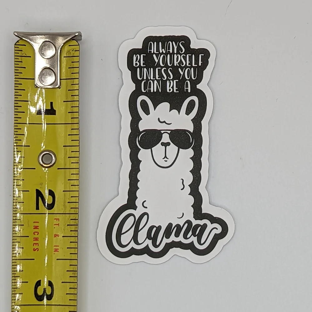 Llama Sticker - Picture 2 of 2
